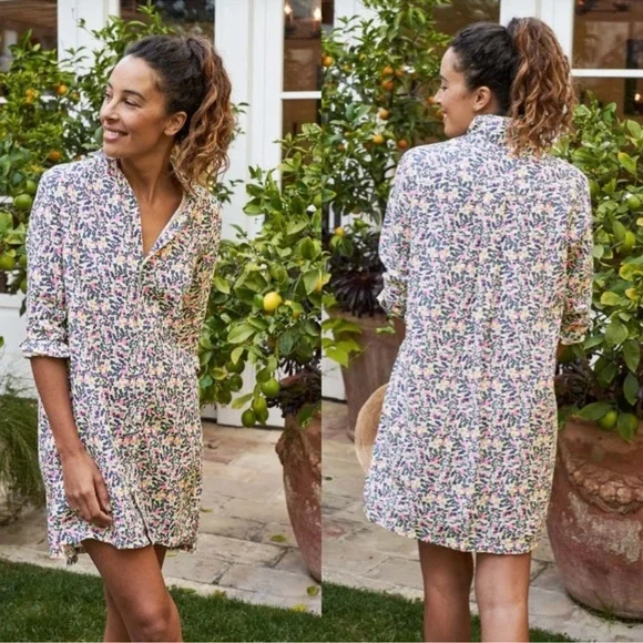 Frank & Eileen Hunter Dress in Neon Floral - Picture 10 of 13